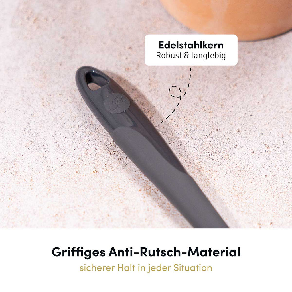 Kochlöffel mit robustem Edelstahlkern